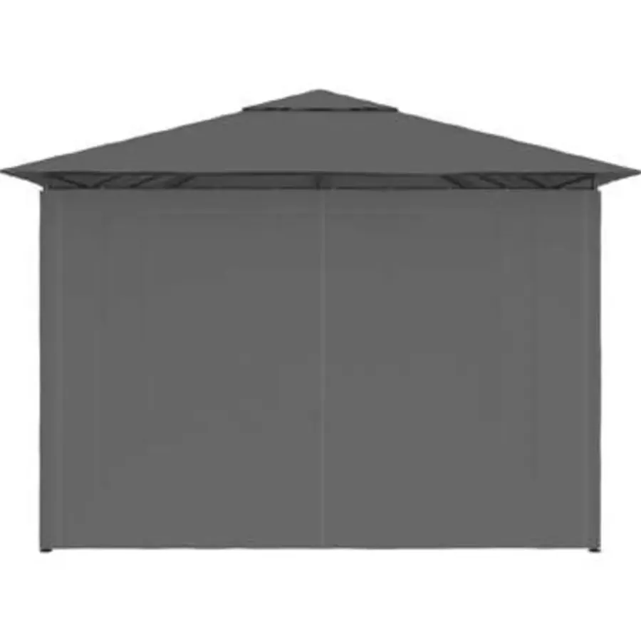 vidaXL - Tuinpaviljoen - Antraciet - Stof