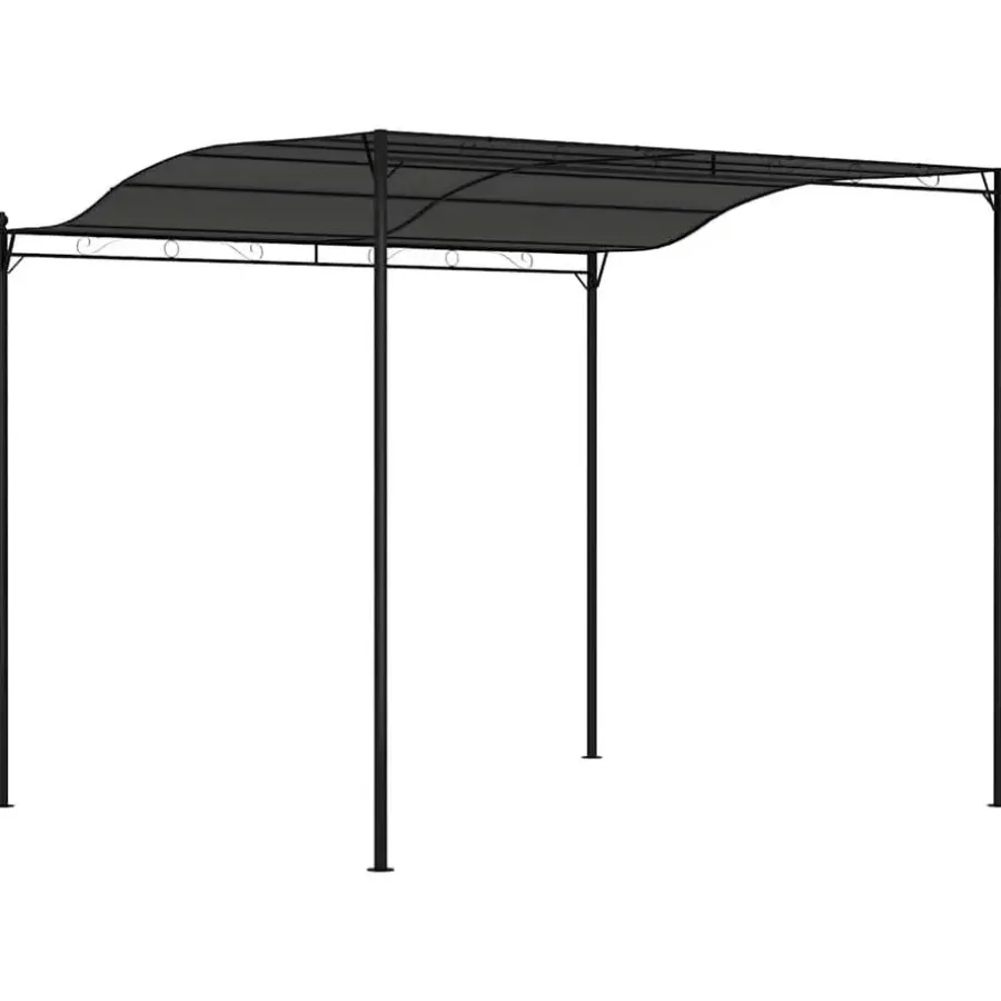 vidaXL - Tuinpaviljoen - Antraciet - Stof - 2 stuks