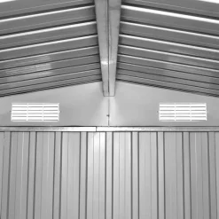 Tuinhuizen-vidaXL - Tuinschuur - Antraciet - Staal