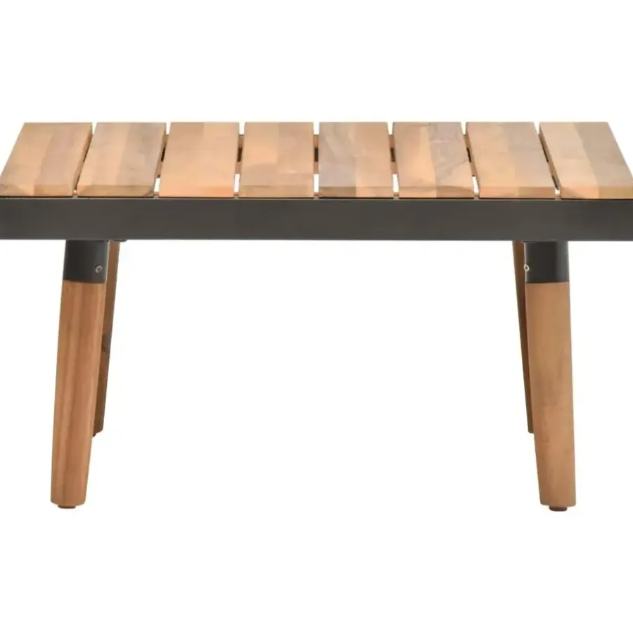 vidaXL - Tuinset - Grijs - Hout