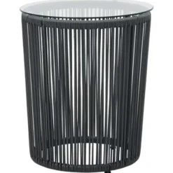 vidaXL - Tuinset - Grijs - Polyetheen