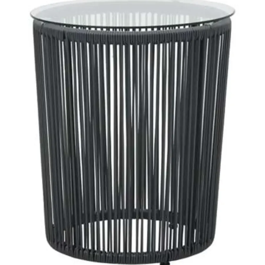 vidaXL - Tuinset - Grijs - Polyetheen