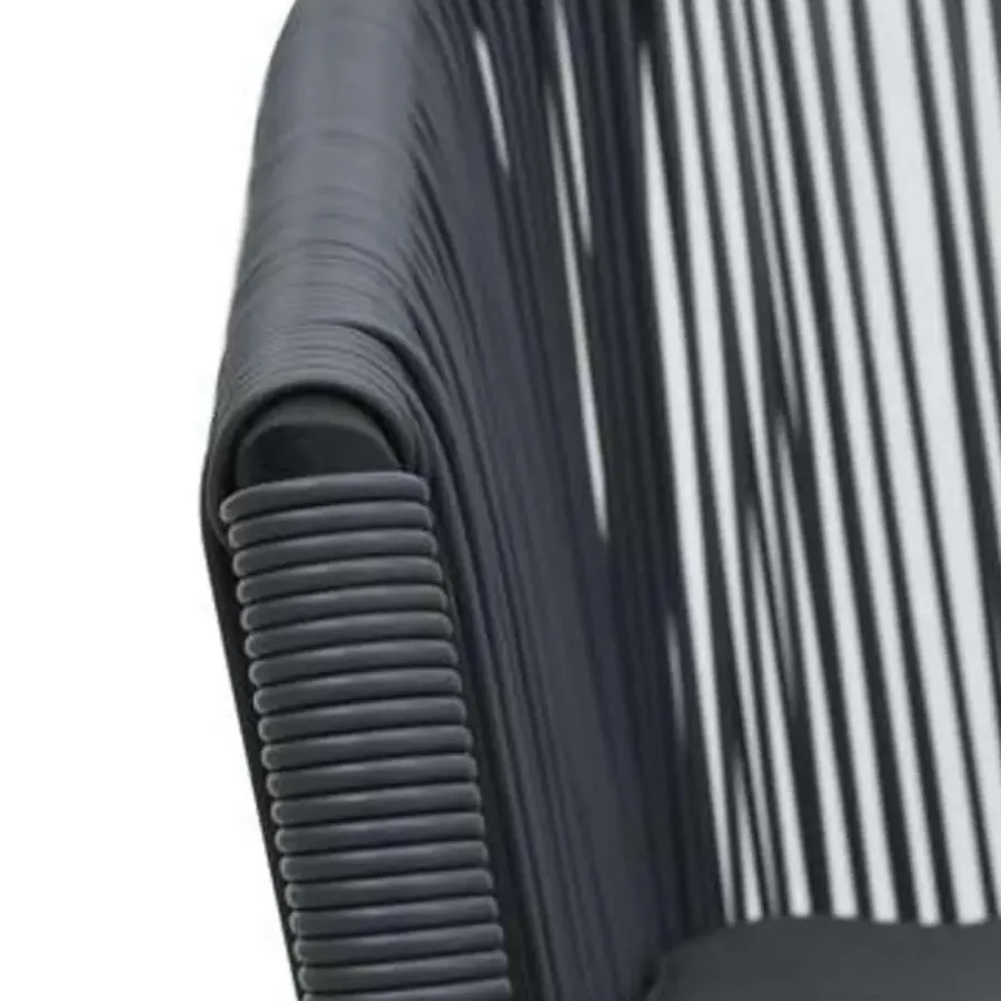 vidaXL - Tuinset - Grijs - Polyetheen
