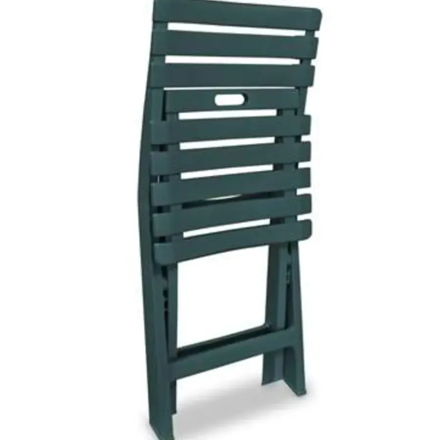 Bistro- & Balkonsets-vidaXL - Tuinset - Groen - Kunststof