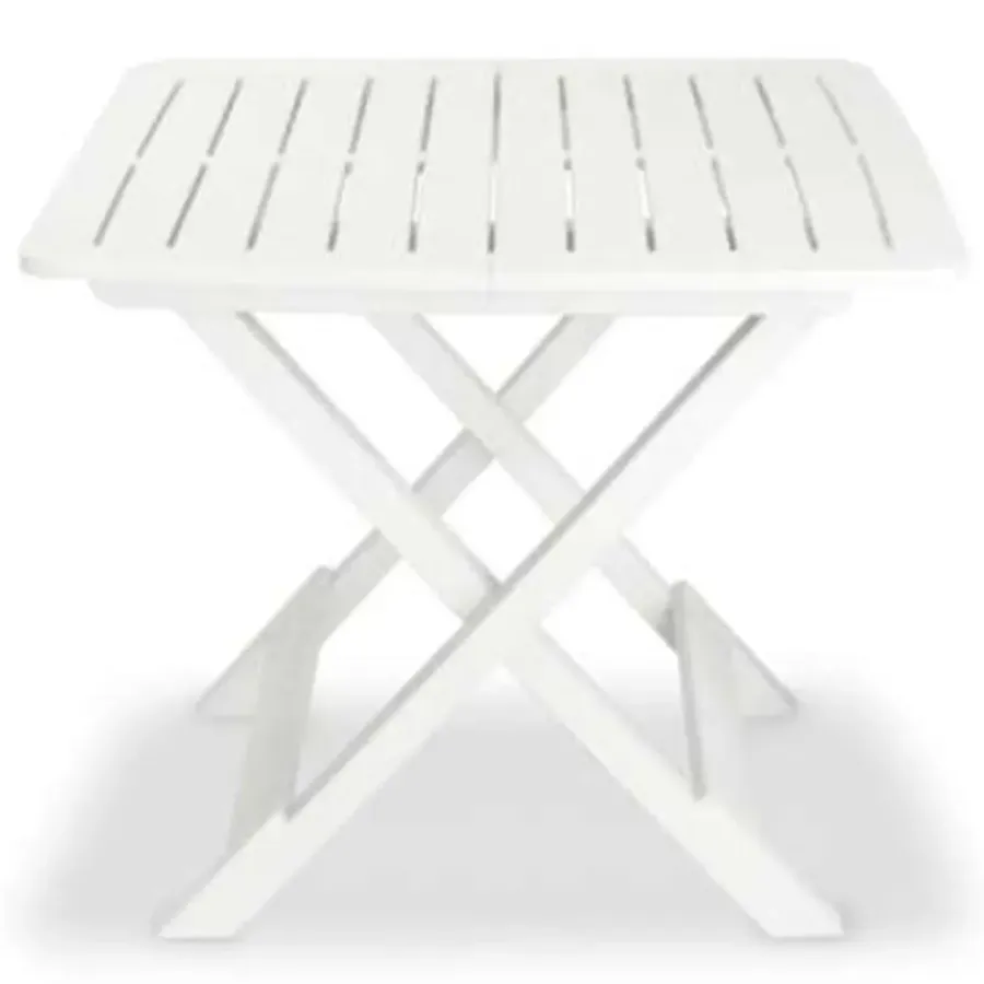 Bistro- & Balkonsets-vidaXL - Tuinset - Wit - Kunststof