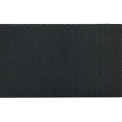 Tuinsets-vidaXL - Tuinset - Zwart - Poly rattan