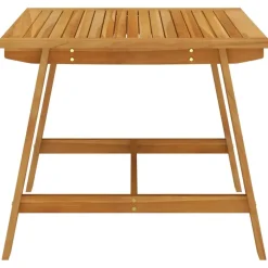 vidaXL - Tuintafel - Bruin - Acaciahout - 88 x 88 x 74 cm