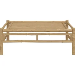Tuintafels-vidaXL - Tuintafel - Bruin - Bamboe - 100 x 55 x 33 cm