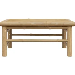 vidaXL - Tuintafel - Bruin - Bamboe