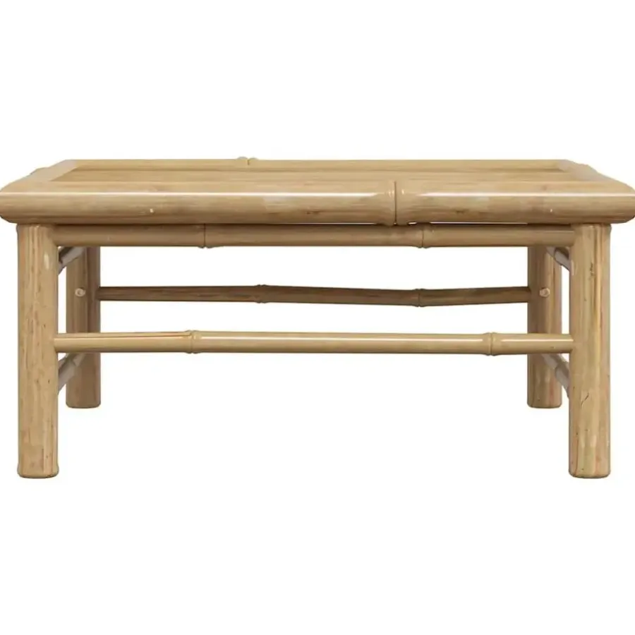 vidaXL - Tuintafel - Bruin - Bamboe