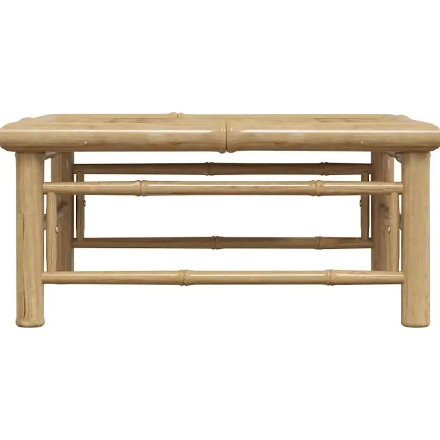 vidaXL - Tuintafel - Bruin - Bamboe