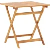 Tuintafels-vidaXL - Tuintafel - Bruin - Hout