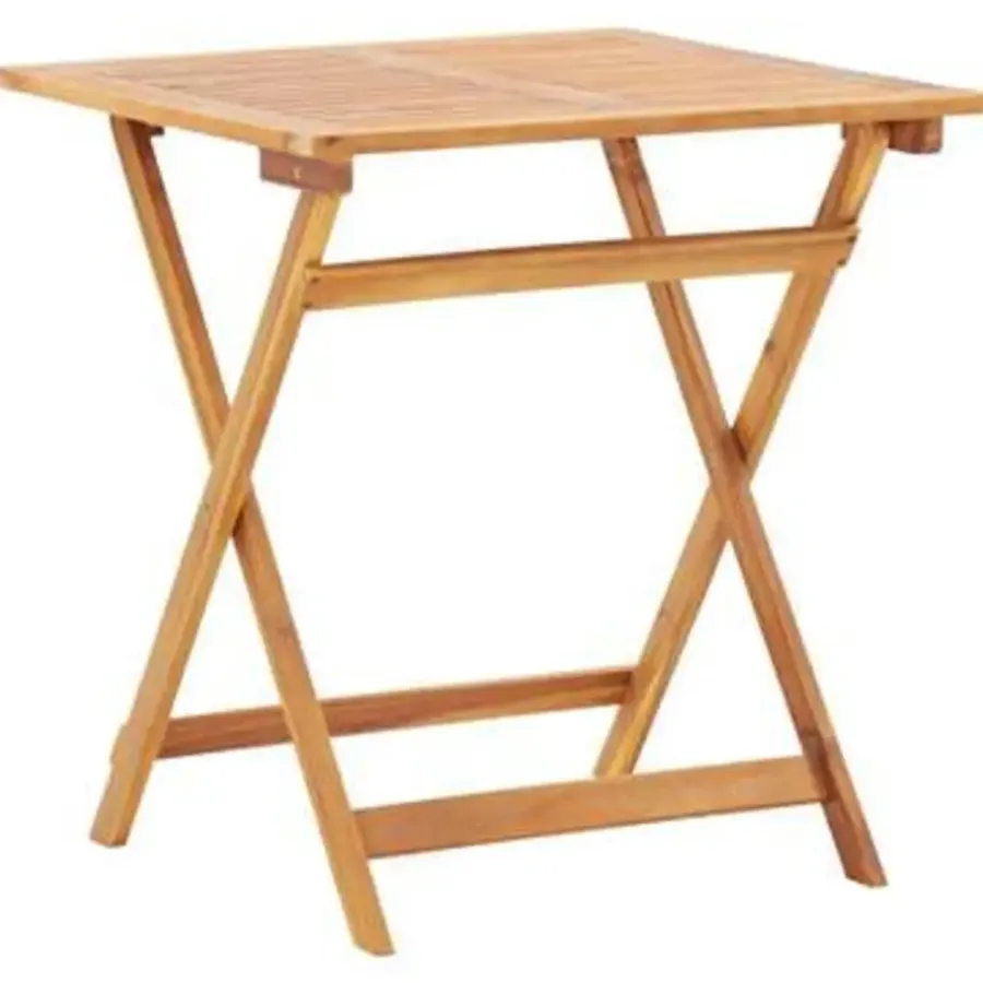 Tuintafels-vidaXL - Tuintafel - Bruin - Hout