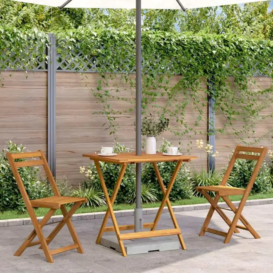 Tuintafels-vidaXL - Tuintafel - Bruin - Hout