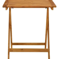 Tuintafels-vidaXL - Tuintafel - Bruin - Hout