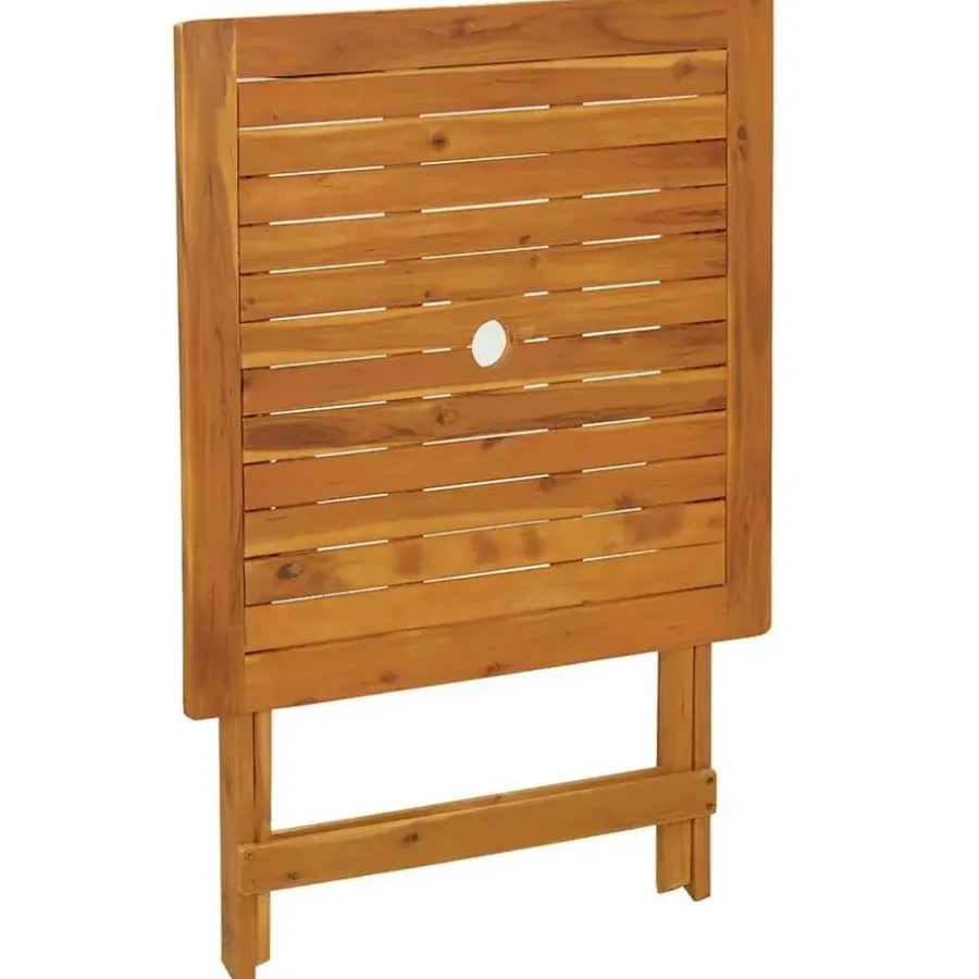 Tuintafels-vidaXL - Tuintafel - Bruin - Hout