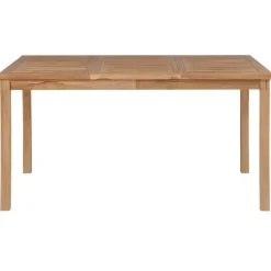 Tuintafels-vidaXL - tuintafel - Bruin - Hout - 150 x 90 x 77 cm