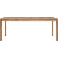 Tuintafels-vidaXL - Tuintafel - Bruin - Hout - 200 x 100 x 77 cm