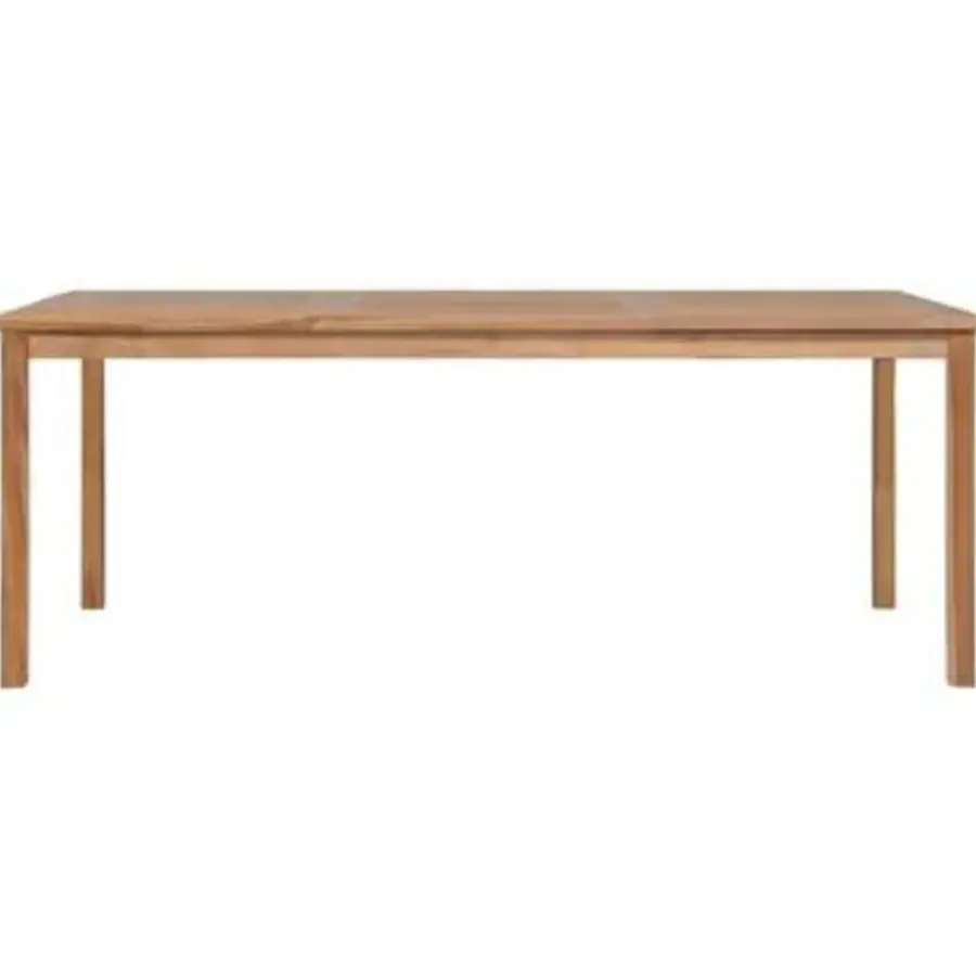 Tuintafels-vidaXL - Tuintafel - Bruin - Hout - 200 x 100 x 77 cm