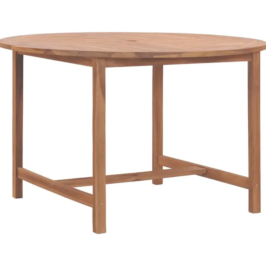 Tuintafels-vidaXL - Tuintafel - Bruin - Hout