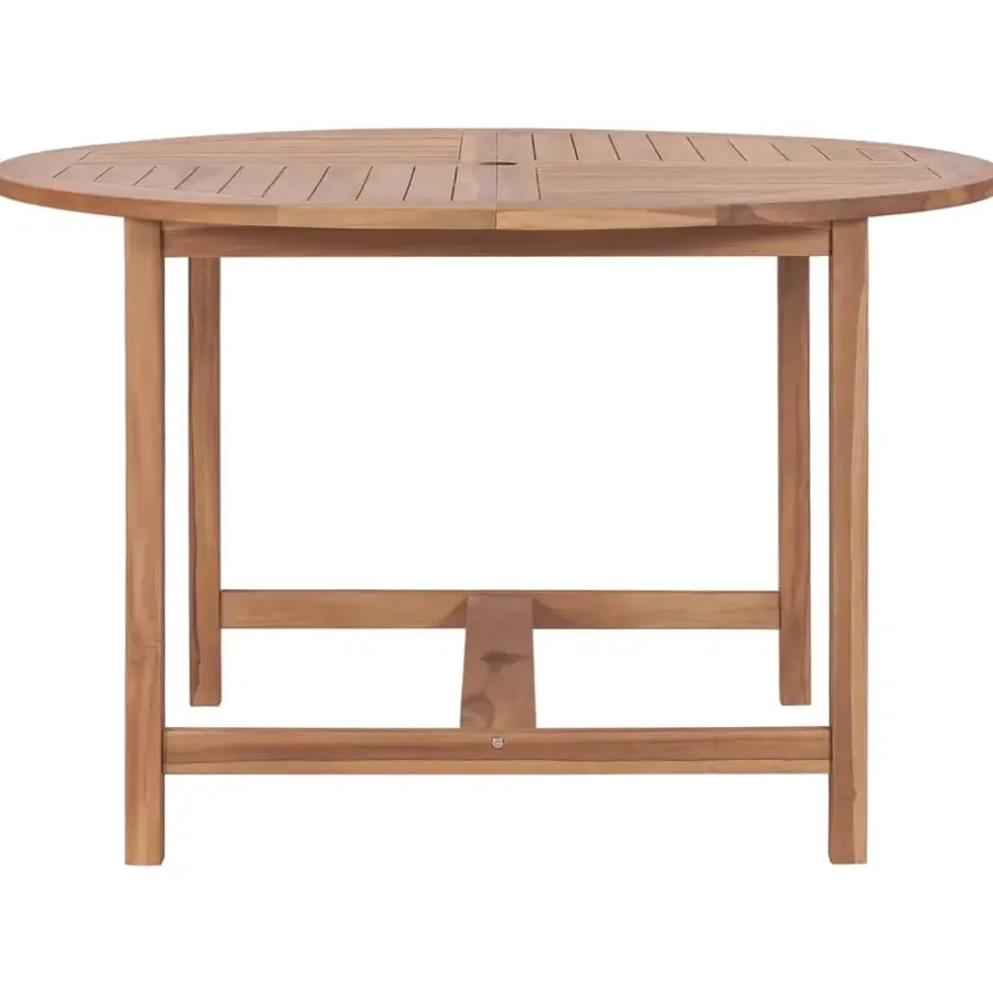 Tuintafels-vidaXL - Tuintafel - Bruin - Hout