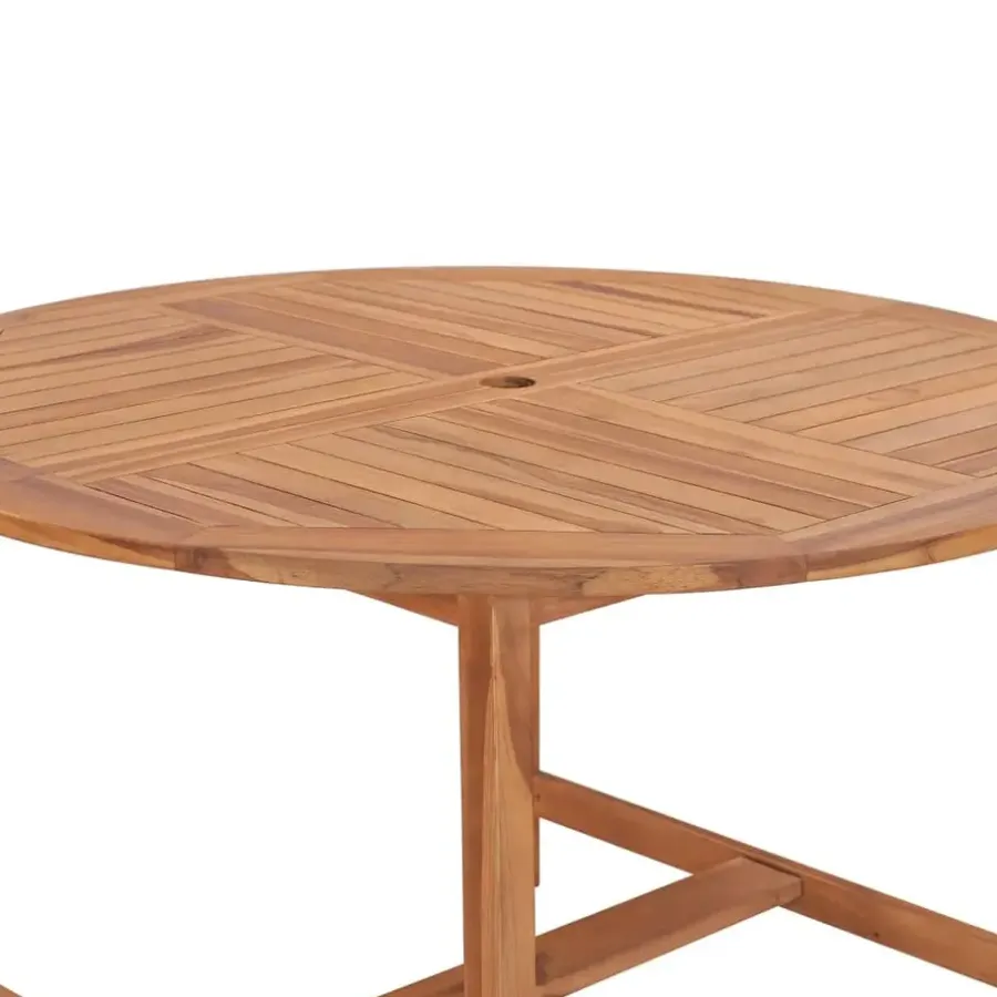Tuintafels-vidaXL - Tuintafel - Bruin - Hout