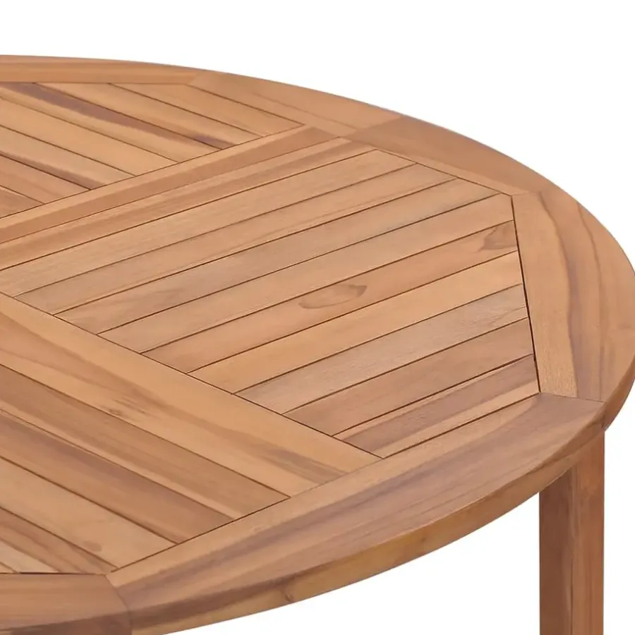 Tuintafels-vidaXL - Tuintafel - Bruin - Hout