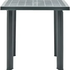 vidaXL - Tuintafel - Groen - Kunststof