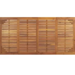 vidaXL - Tuintafel met haarspeldpoten - Bruin - Hout - 180 x 90 x 75 cm