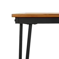 vidaXL - Tuintafel met haarspeldpoten - Bruin - Hout - 180 x 90 x 75 cm