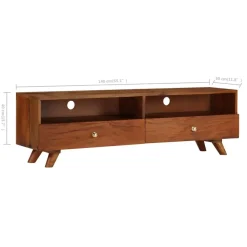 Tv Meubels-vidaXL - Tv-kast - Bruin - Hout