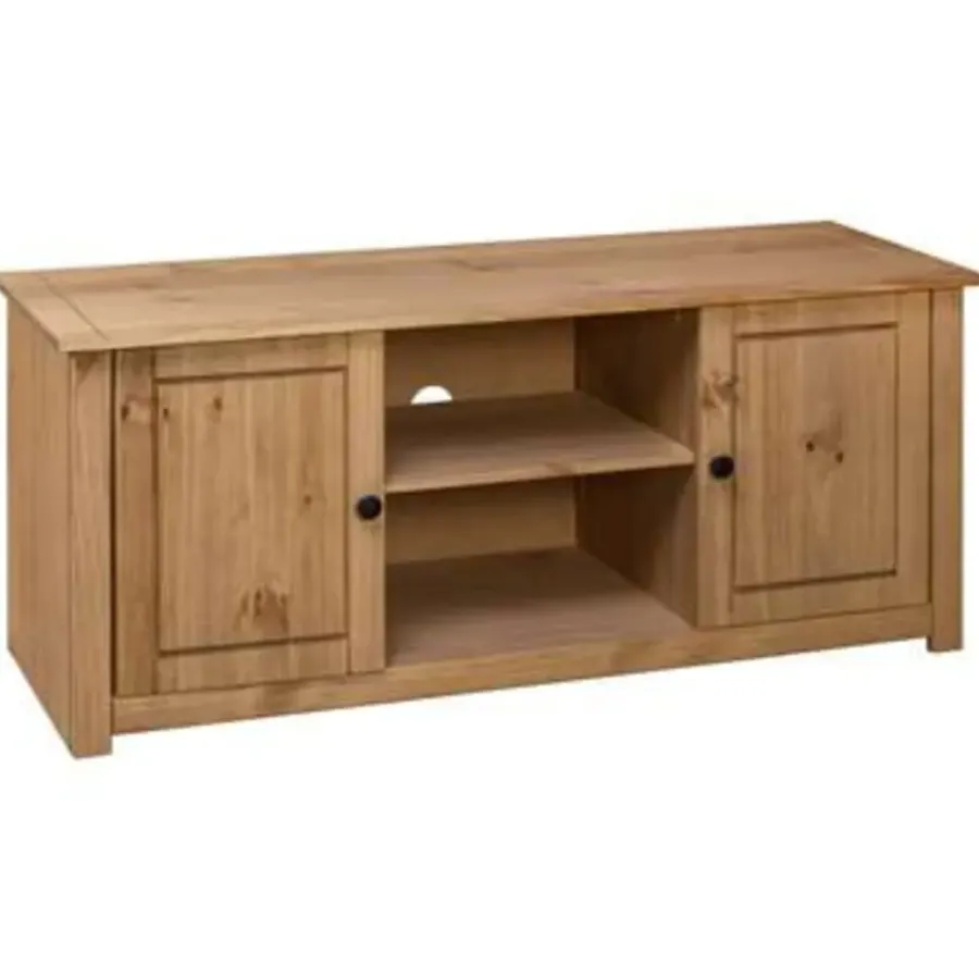 Tv Meubels-vidaXL - Tv-meubel - Bruin - Grenenhout