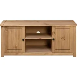 Tv Meubels-vidaXL - Tv-meubel - Bruin - Grenenhout