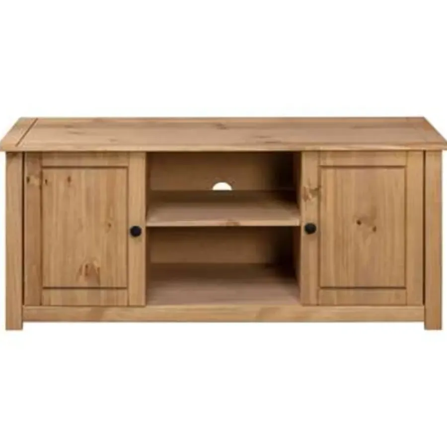 Tv Meubels-vidaXL - Tv-meubel - Bruin - Grenenhout