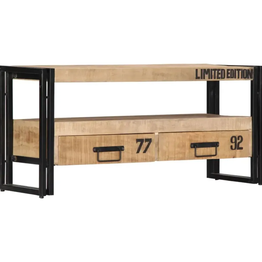 vidaXL - Tv-meubel - Bruin - Hout