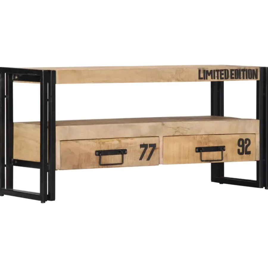 vidaXL - Tv-meubel - Bruin - Hout
