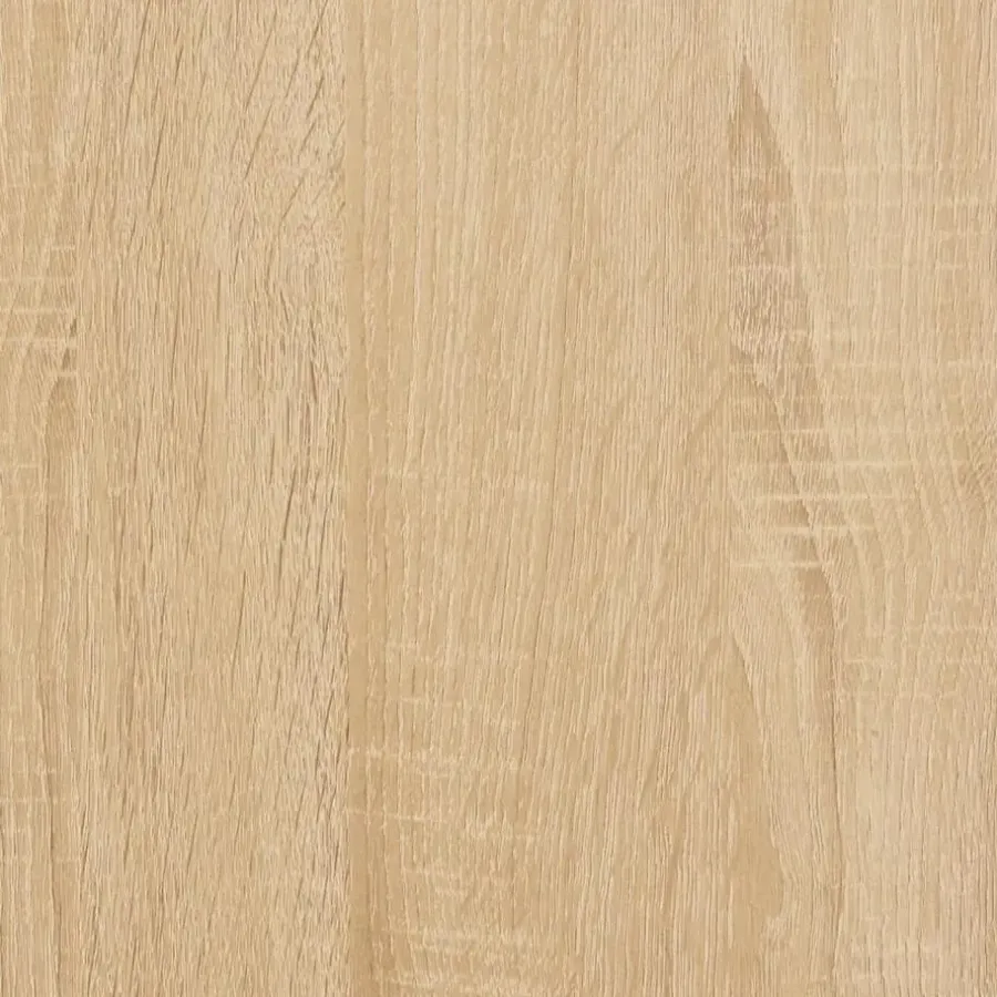 Tv Meubels-vidaXL - TV-meubel met 2 deuren 2 vakken - Sonoma eiken - Hout - 100x35x65 cm