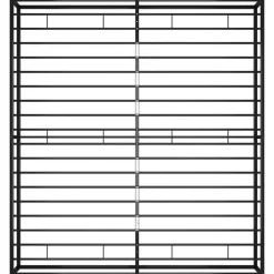vidaXL - Tweepersoonbed pallet - Zwart - Metaal - 180x200 cm