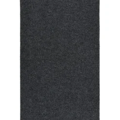 vidaXL - Vloerkleed - Antraciet - Polypropyleen - 100 x 150 cm