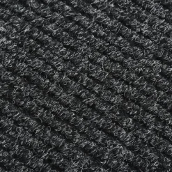 vidaXL - Vloerkleed - Antraciet - Polypropyleen - 100 x 150 cm