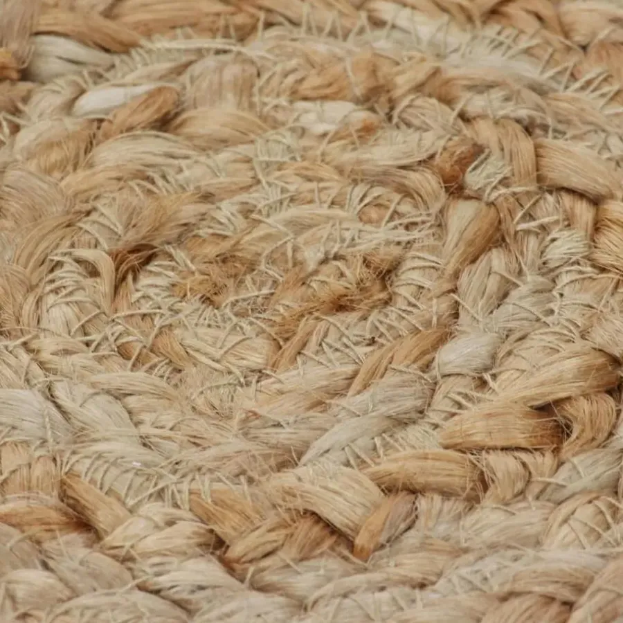 vidaXL - Vloerkleed - Beige - Jute - 180 cm