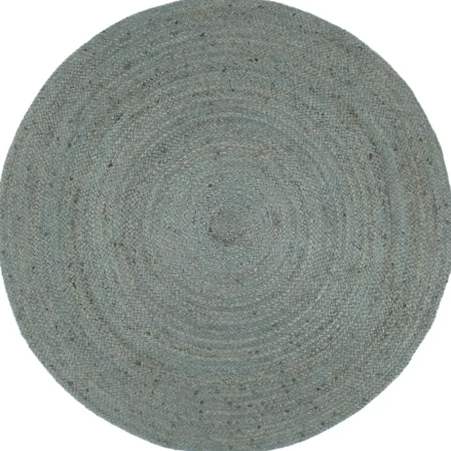 vidaXL - Vloerkleed - Groen - Jute