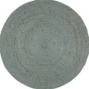 vidaXL - Vloerkleed - Groen - Jute