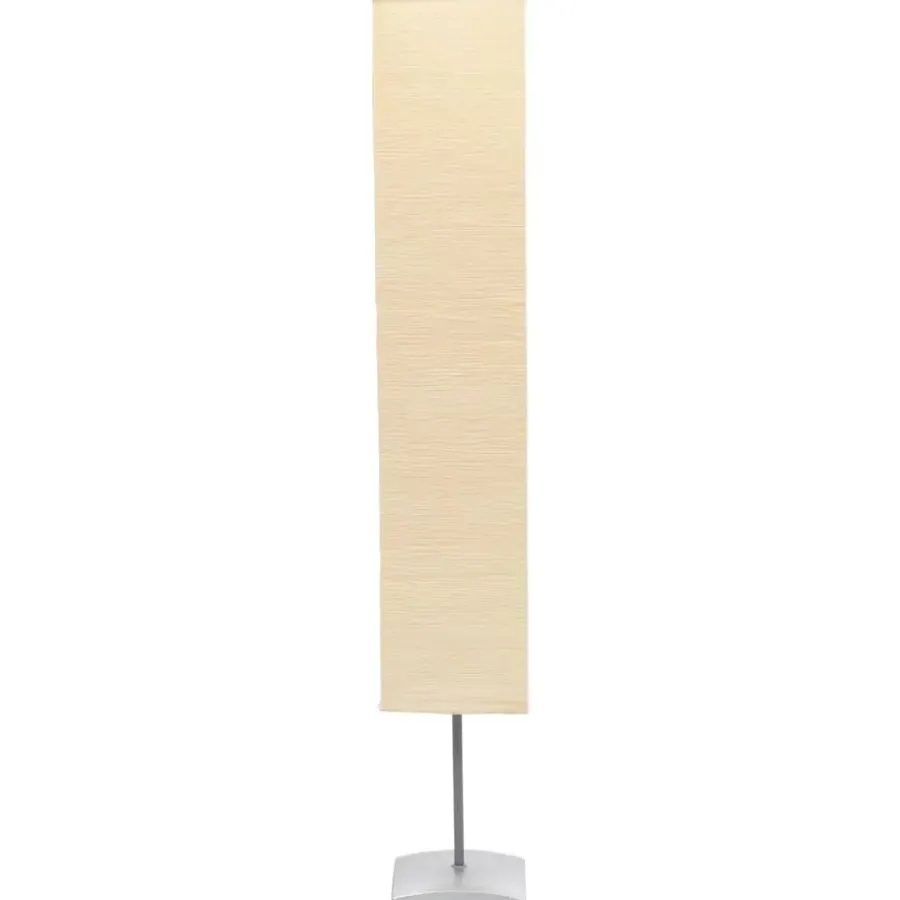 vidaXL - Vloerlamp - Beige - Papier - 135 cm