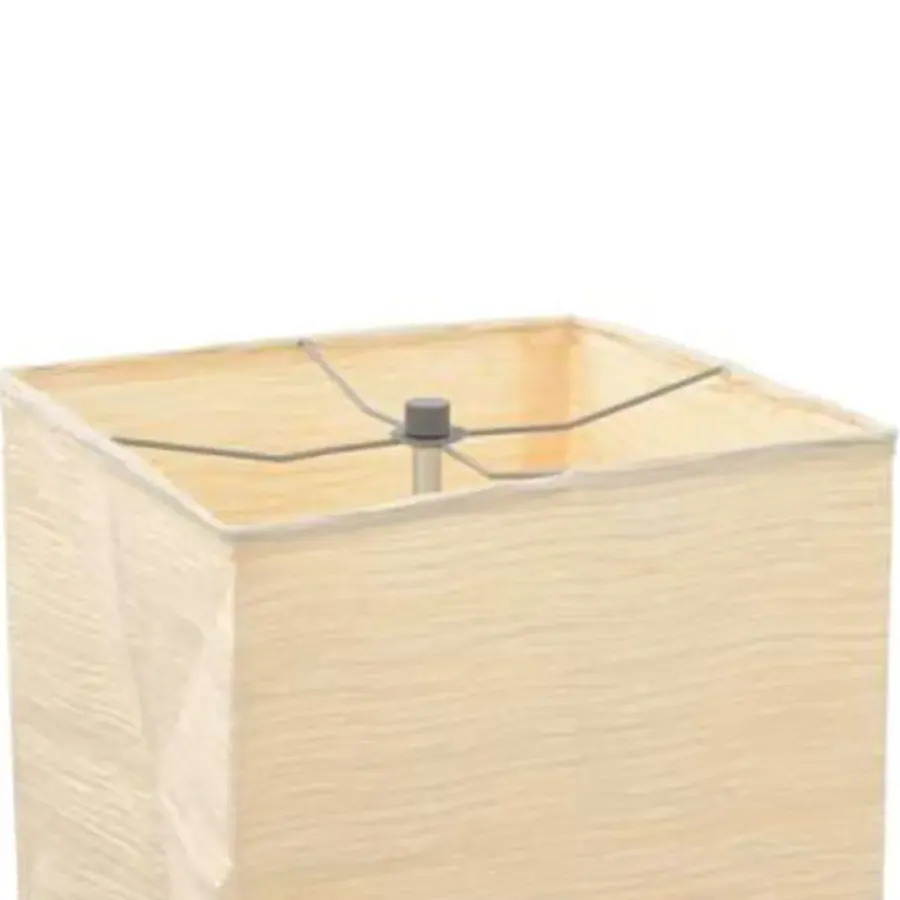 vidaXL - Vloerlamp - Beige - Papier - 135 cm