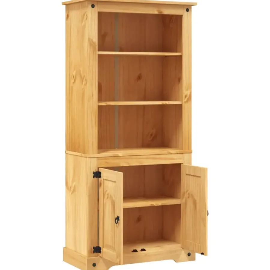 Buffetkasten-vidaXL - Wandkast - Bruin - Grenenhout