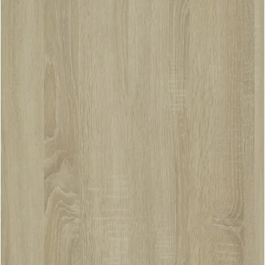 vidaXL - Wandkast - Bruin - Bewerkt hout