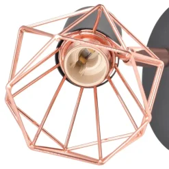 Wandlampen-vidaXL - Wandlamp - Multikleur - Metaal - 2 stuks