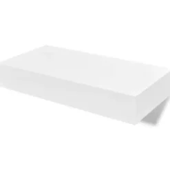 Wandplanken-vidaXL - Wandplank - Wit - MDF