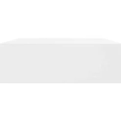 Wandplanken-vidaXL - Wandplank - Wit - MDF